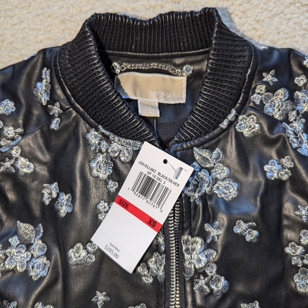 Michael Kors Black Winter Vintage Jacket Extra Small - Picture 9 of 9